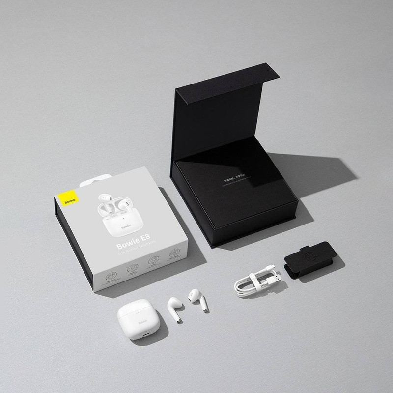 هدفون بی سیم باسئوس مدل MAH Baseus bowie E8 True Wireless Earfones NGE8-01