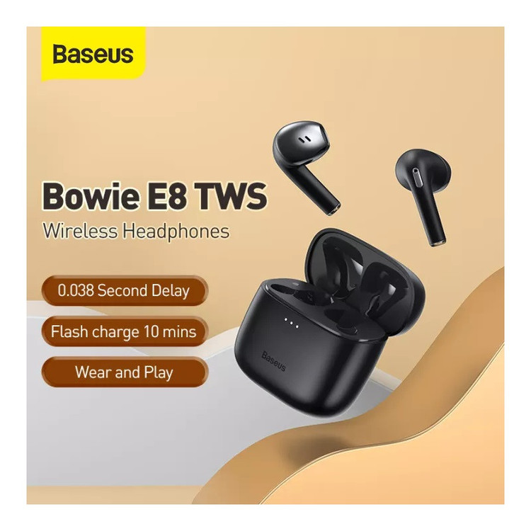 هدفون بی سیم باسئوس مدل MAH Baseus bowie E8 True Wireless Earfones NGE8-01