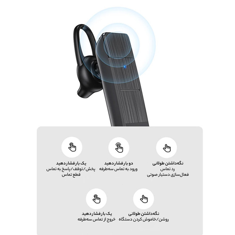 هدفون بلوتوثی یوسمز مدل BT2