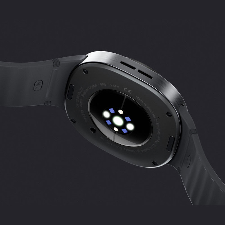 ساعت هوشمند 40 میلیمتری سامسونگ مدل Galaxy Watch 8 با بند پلاستیکی