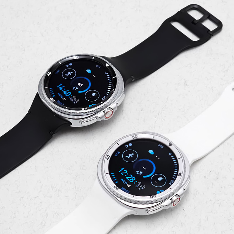 ساعت هوشمند 46 میلی متر وونک مدل Galaxy Watch 8 با بند سیلیکونی