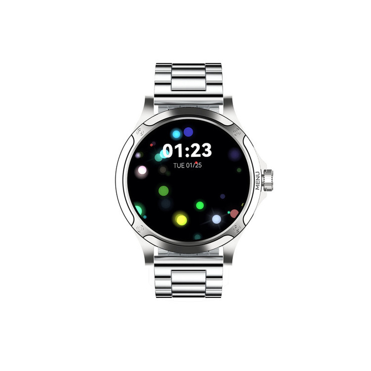 ساعت هوشمند تی سی اچ مدل TCH HD2 3D Hero2 دارای قابلیت های کنترل موسیقی (Music Player)، پشتیبانی از زبان فارسی در منو و سیستمعامل، قابلیت مکالمه از طریق بلوتوث بند فلز