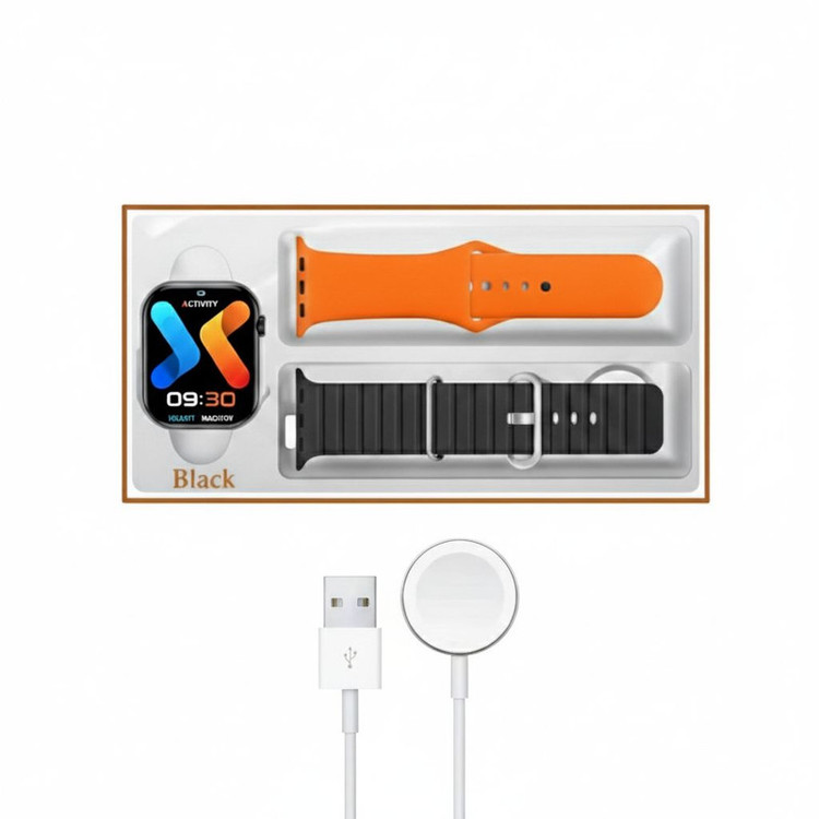 ساعت هوشمند ۴۱ میلیمتری مدل KEQIWEAR kw61 max با بند سیلیکونی