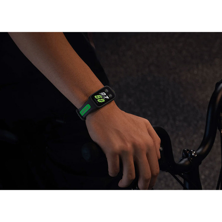 ساعت هوشمند 46 میلیمتری شیائومی مدل Smart Band 9 Active، کنترل موسیقی، کنترل سطح اکسیژن خون، شمارش ضربان قلب، پایش وضعیت خواب، با بند پلاستیکی