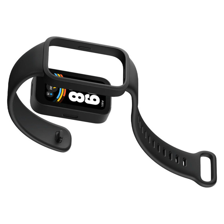 ساعت هوشمند 46 میلیمتری شیائومی مدل Smart Band 9 Active، کنترل موسیقی، کنترل سطح اکسیژن خون، شمارش ضربان قلب، پایش وضعیت خواب، با بند پلاستیکی