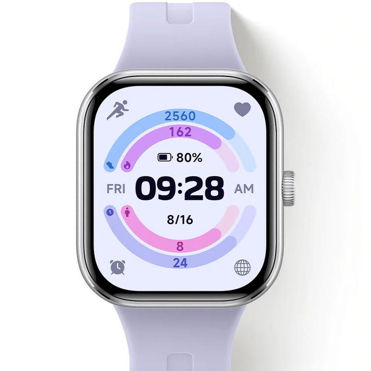 ساعت هوشمند 47 میلیمتری شیائومی مدل Redmi Watch 5 ، مناسب برای ورزش، کنترل سطح اکسیژن خون، شمارش ضربان قلب - گلوبال