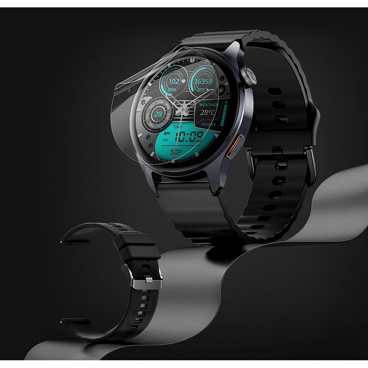 ساعت هوشمند 47 میلیمتری هایلو مدل Watch 4S با بند سیلیکونی