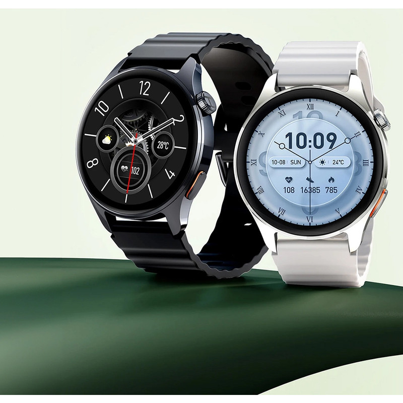 ساعت هوشمند 47 میلیمتری هایلو مدل Watch 4S با بند سیلیکونی