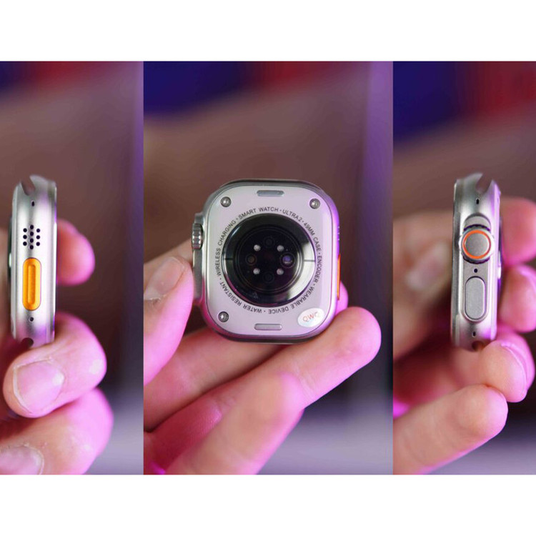 ساعت هوشمند مدل HK9 ULTRA 2 MAX دارای قابلیت های صفحه نمایش رنگی، صفحه نمایش لمسی، کنترل موسیقی (Music Player)، کنترل سطح اکسیژن خون، قابلیت مکالمه از طریق بلوتوث، پشتیبانی از زبان فارسی در منو و سیستمعامل بند سیلیکون