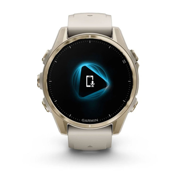 ساعت هوشمند 43 میلیمتری گارمین مدل Fenix 8 Amoled با بند سیلیکونی