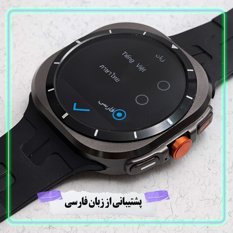 ساعت هوشمند 47 میلی متر وونک مدل VS1 با بند سلیکون