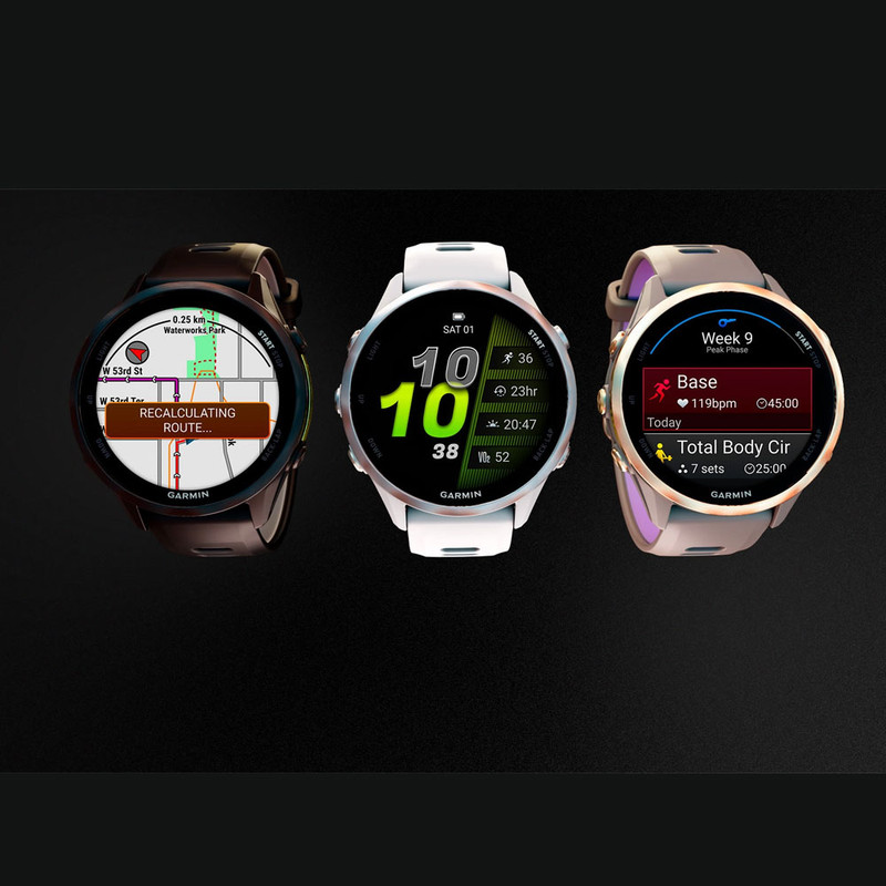 ساعت هوشمند 47 میلیمتری گارمین مدل Forerunner 970 با بند سیلیکونی