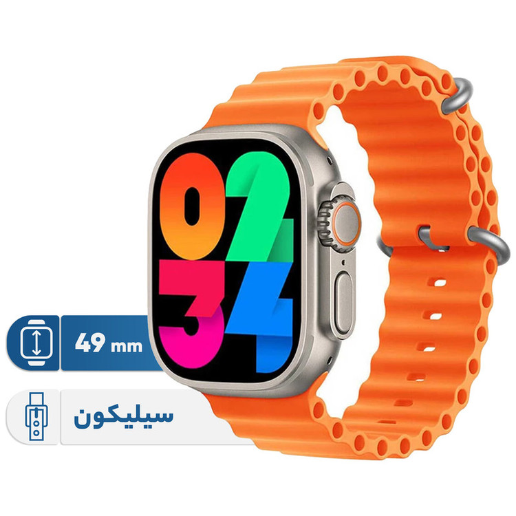 ساعت هوشمند ورنا مدل W49 Ultra