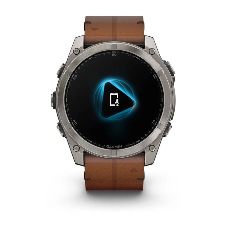 ساعت هوشمند گارمین مدل Fenix 8 - 51mm AMOLED، مناسب برای ورزش، روزمره، دارای قابلیتهای صفحه نمایش رنگی، کنترل موسیقی، کنترل سطح اکسیژن خون، بند سیلیکونی، فناوری GPS، با حافظه داخلی 32 گیگابایت