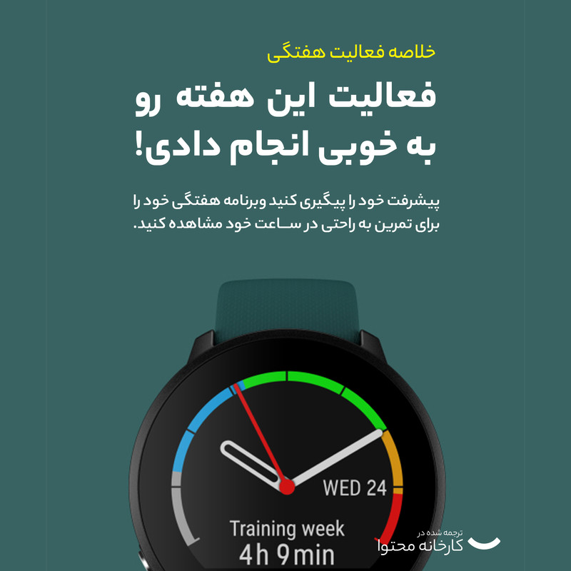 ساعت هوشمند پلار مدل UNITE