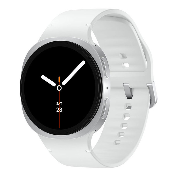 ساعت هوشمند 44 میلیمتری سامسونگ مدل Galaxy Watch 8 با بند پلاستیکی