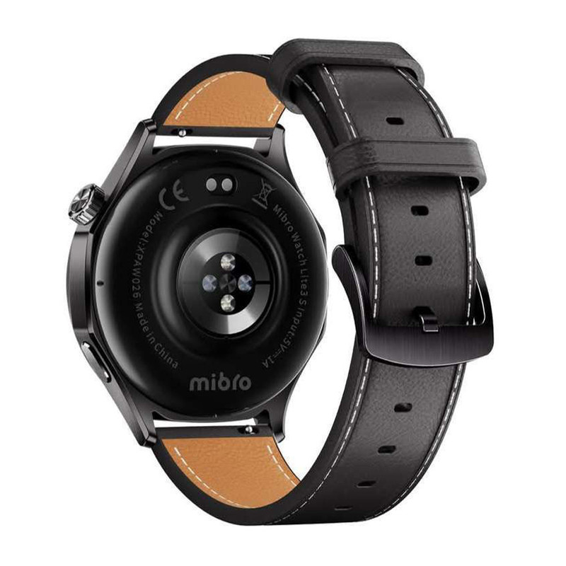 ساعت هوشمند 47 میلیمتری میبرو مدل Watch GT XPAW026 با بند چرمی