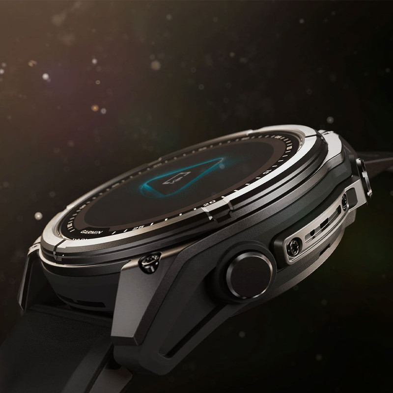 ساعت هوشمند 51 میلیمتری گارمین مدل Fenix 8 Solar Sapphire با بند سیلیکونی