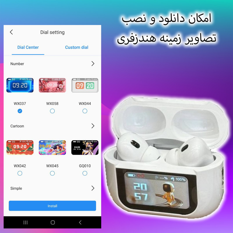 ساعت هوشمند ویسمی 49 میلیمتر مدل ws20 ultra با بند سیلیکونی به همراه هندزفری بلوتوثی