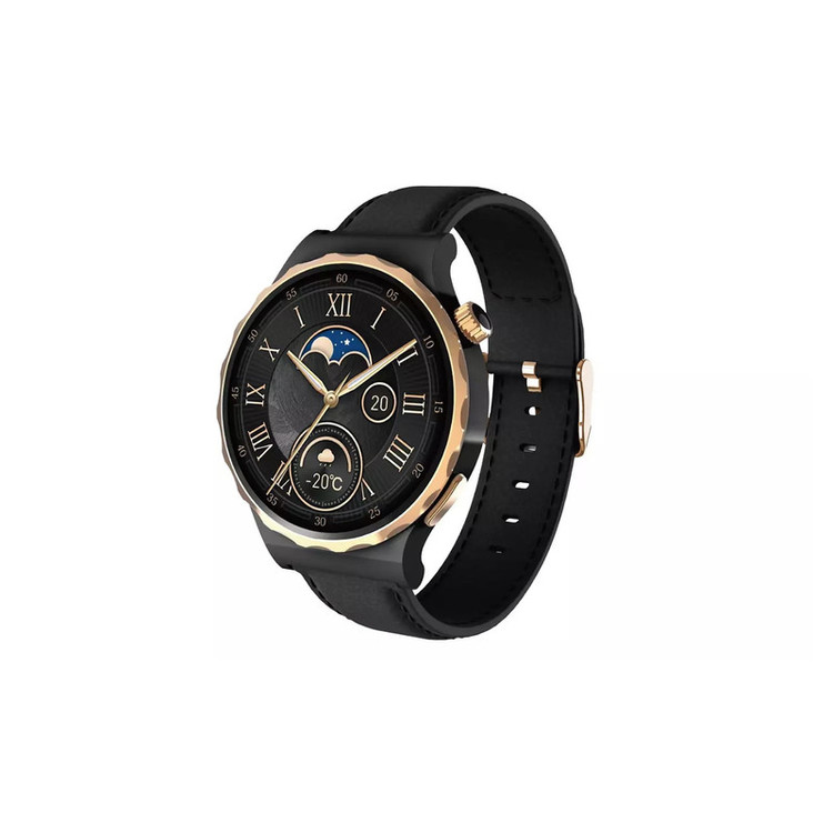 ساعت هوشمند هاینو تکو مدل MIS INCLUDED SMART C7 L70 دارای قابلیت های صفحه نمایش رنگی، صفحه نمایش لمسی، کنترل موسیقی (Music Player)، قابلیت مکالمه از طریق بلوتوث بند چرم مصنوعی