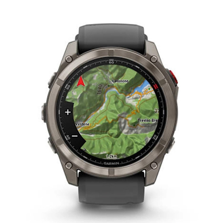 ساعت هوشمند 51 میلیمتری گارمین مدل Fenix 8 Pro با بند سیلیکونی