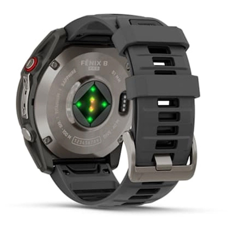 ساعت هوشمند 51 میلیمتری گارمین مدل Fenix 8 Pro با بند سیلیکونی