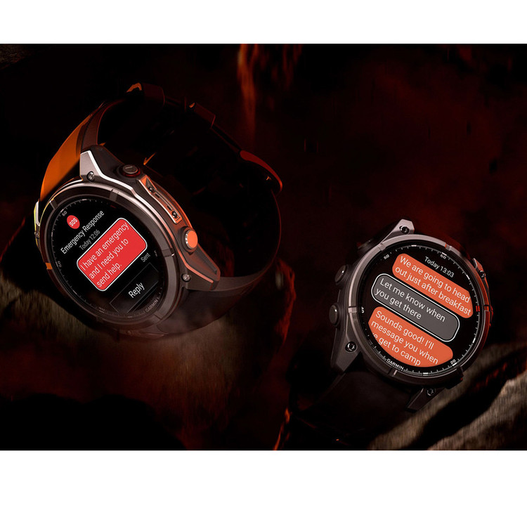 ساعت هوشمند 51 میلیمتری گارمین مدل Fenix 8 Pro با بند سیلیکونی