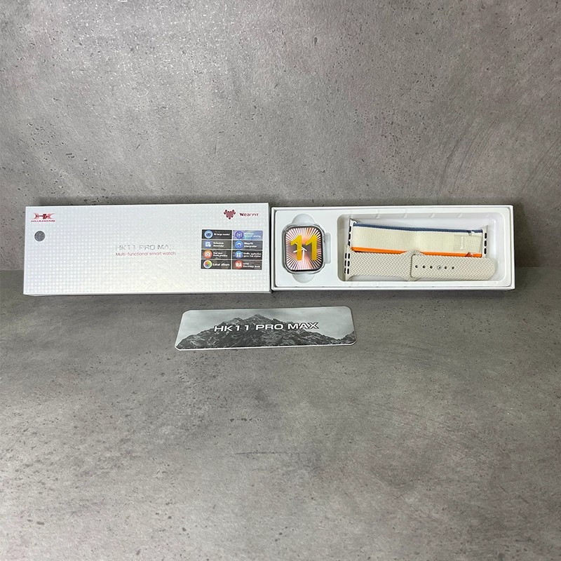 ساعت هوشمند 2.02 اینچی ویرفیت مدل HK 11 PRO MAX با بند سیلیکونی