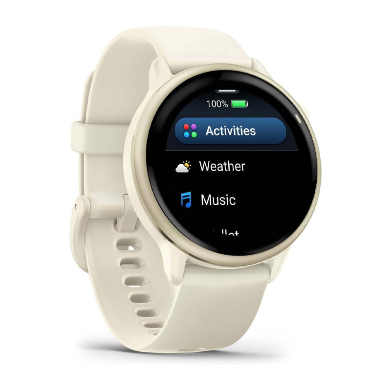ساعت هوشمند 41 میلی متری گارمین مدل Vivoactive 6 با بند سیلیکونی