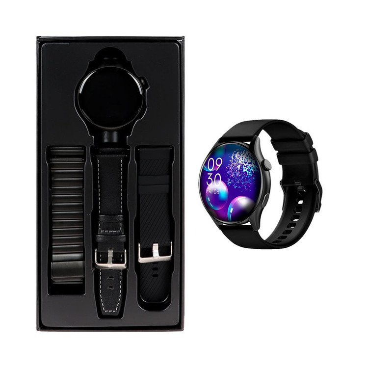 ساعت هوشمند هاینو تکو مدل MSU OVER EAR RW 34 LIMITED دارای قابلیت های صفحه نمایش رنگی، صفحه نمایش لمسی، کنترل موسیقی (Music Player)، پشتیبانی از زبان فارسی در منو و سیستمعامل بند سیلیکون