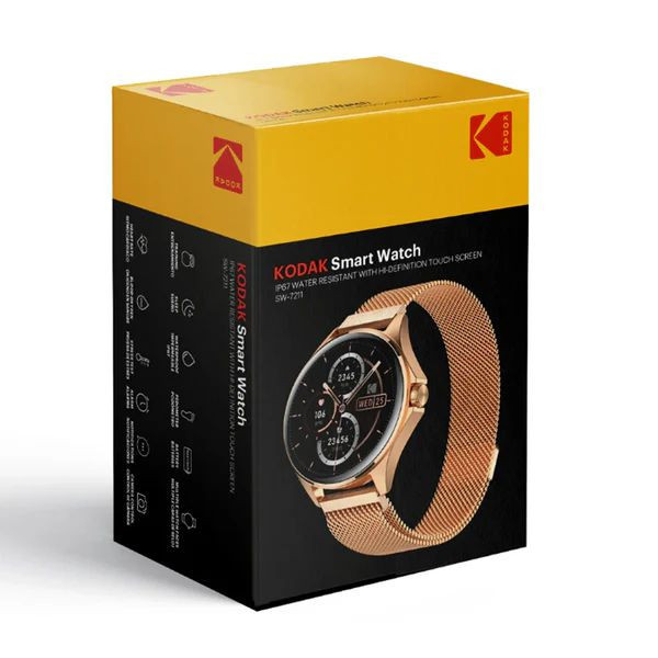 ساعت هوشمند 1.32 اینچی کداک مدل SW-7211 با بند استیل
