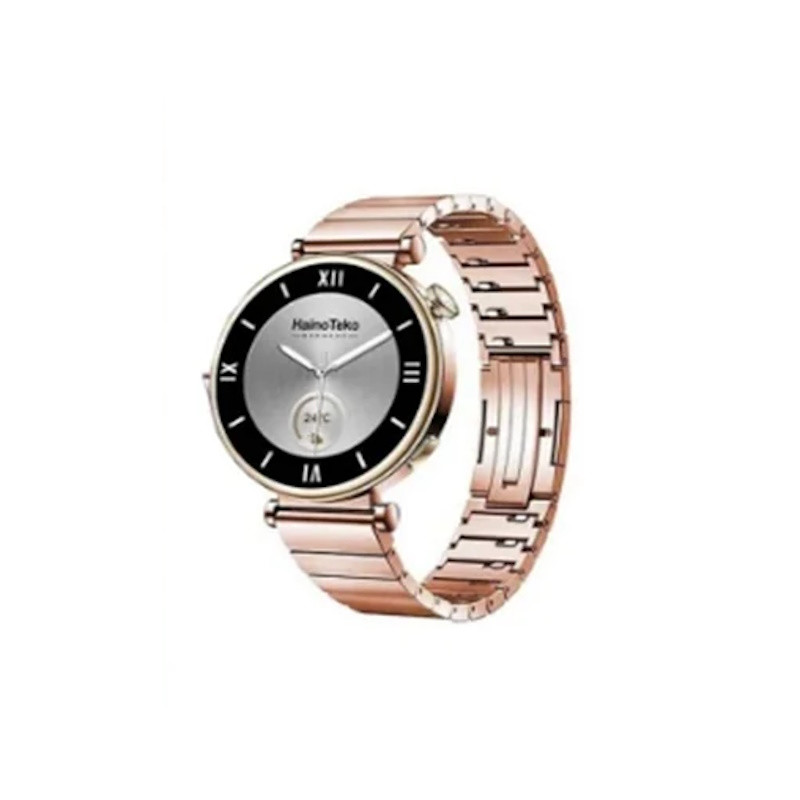 ساعت هوشمند هاینو تکو مدل BGH BEST RW 43 ADVANCED دارای قابلیت های صفحه نمایش رنگی، صفحه نمایش لمسی، کنترل موسیقی (Music Player)، پشتیبانی از زبان فارسی در منو و سیستمعامل بند فلز