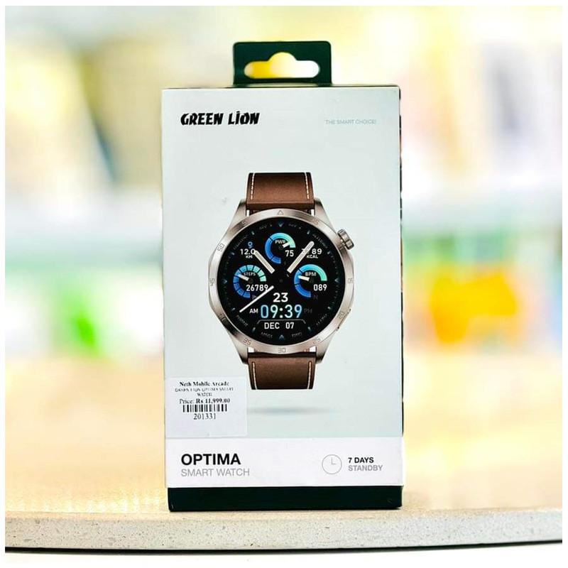 ساعت هوشمند گرین لاین مدل DOC TEXTURE OPTIMA SAFE ORGINAL