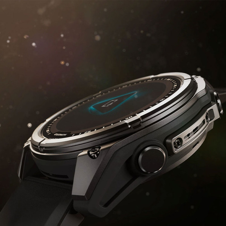 ساعت هوشمند 51 میلیمتری گارمین مدل Fenix 8 Solar Sapphire با بند سیلیکونی