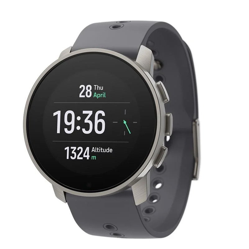 ساعت هوشمند 43 میلی متری سونتو مدل SUUNTO 9 PEAK PRO TITANIUM کد ss050813000 با بند سیلیکونی