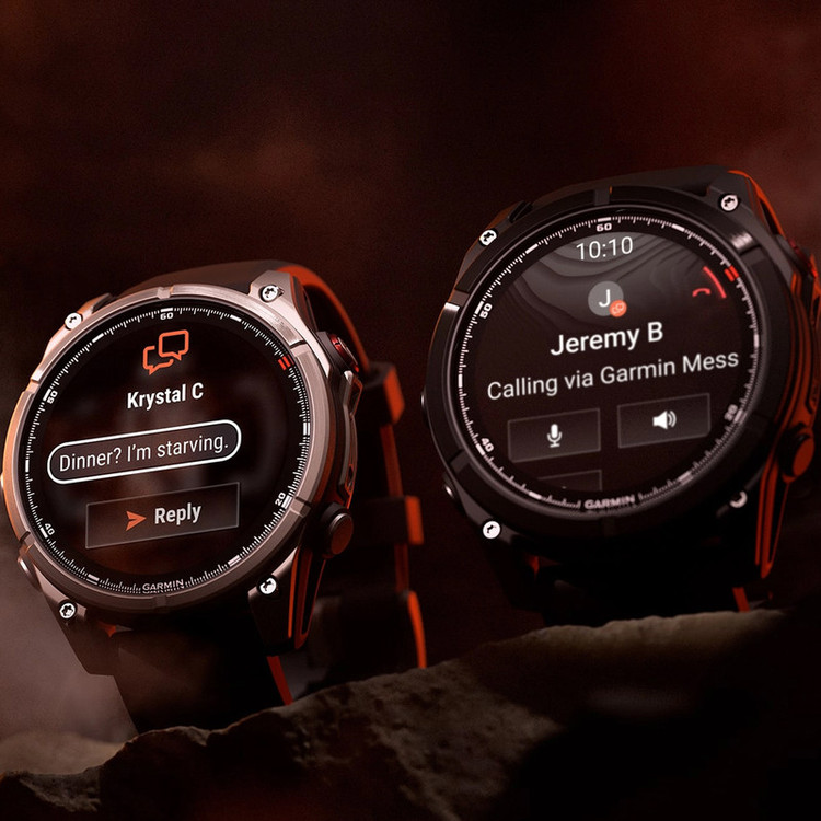 ساعت هوشمند 47 میلیمتری گارمین مدل Fenix 8 Pro با بند چرمی به همراه بند سیلیکونی