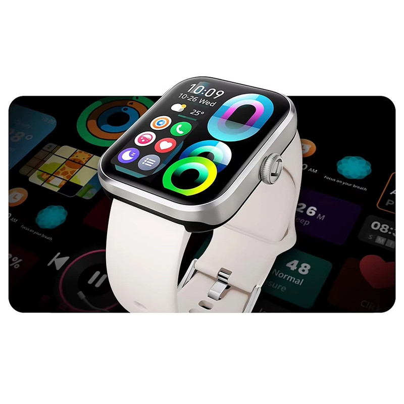 ساعت هوشمند 48 میلیمتری هایلو مدل Watch 4 با بند سیلیکونی