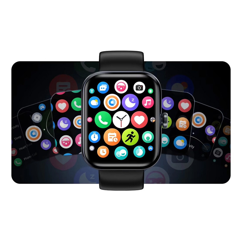 ساعت هوشمند 48 میلیمتری هایلو مدل Watch 4 با بند سیلیکونی