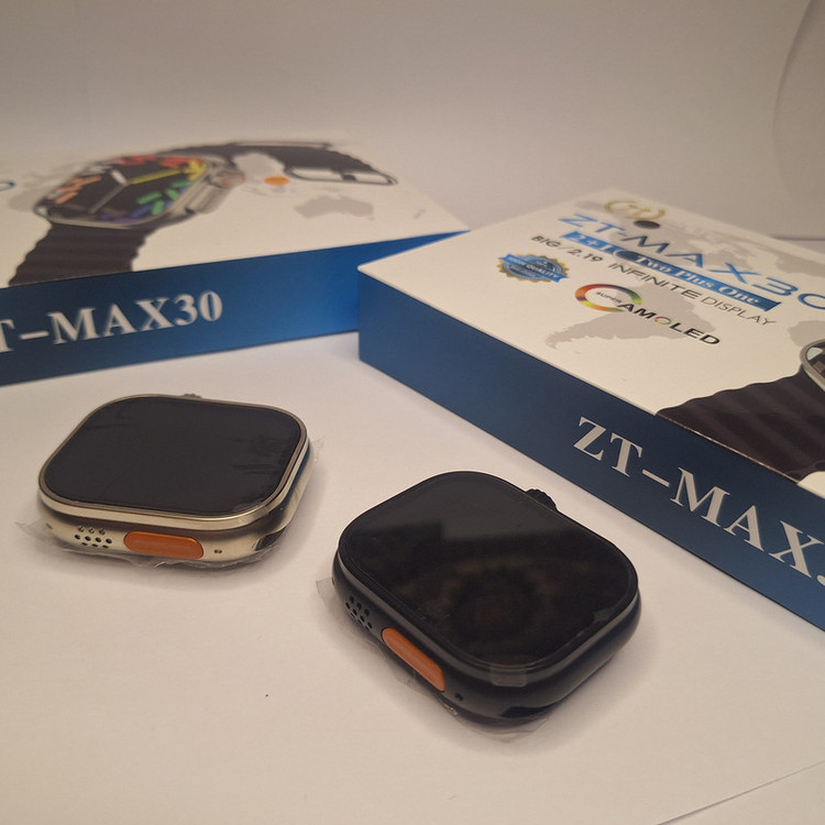 ساعت هوشمند 2.19 اینچی مدل ZT-MAX30 با بند سیلیکونی