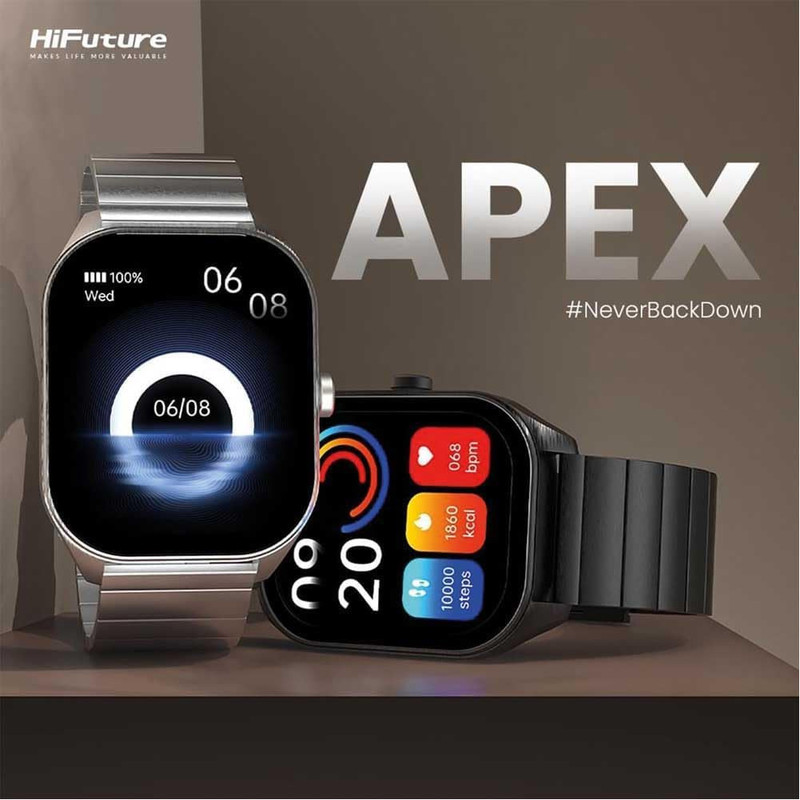 ساعت هوشمند 51 میلی متری های فیوچر مدل Apex با بند فلزی