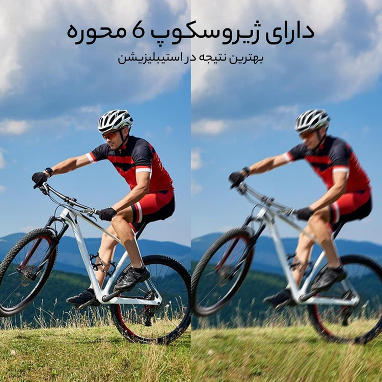 دوربین فیلم برداری ورزشی اس جی کم مدل SJ10 Pro Dual Screen