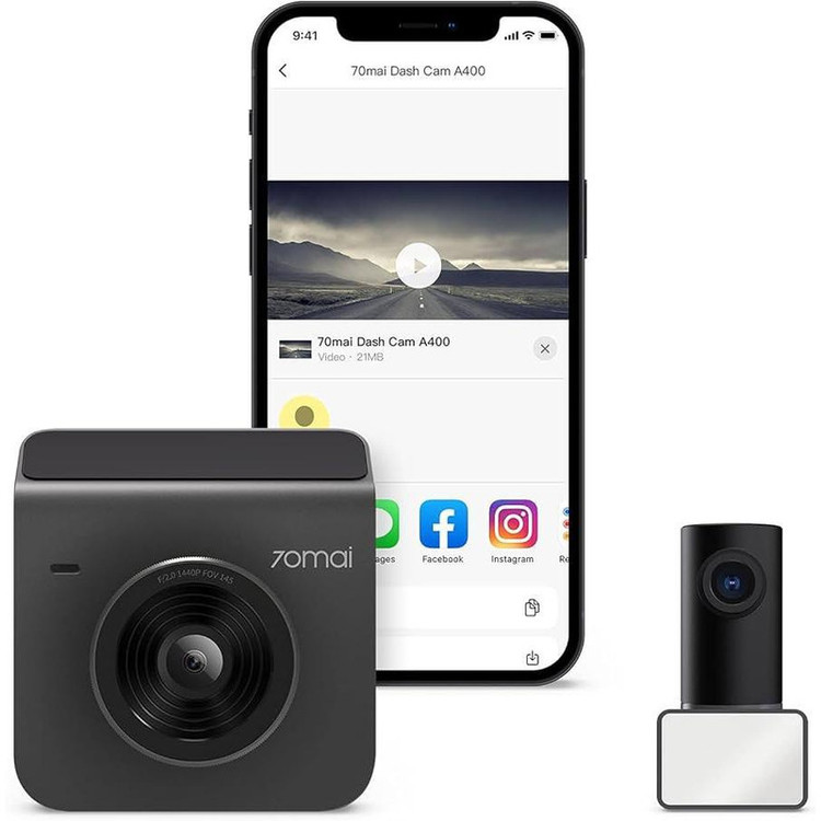 دوربین فیلم برداری خودرو سوِنتی مِی مدل 70mai Dash Cam A400