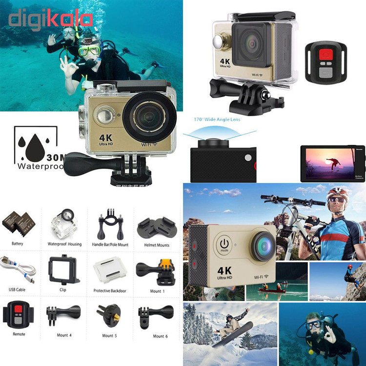دوربین فیلم برداری ورزشی اکن مدل H9R