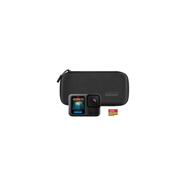 دوربین فیلم برداری ورزشی گوپرو مدل Hero 13 Black به همراه کیف و کارت حافظه 64GB
