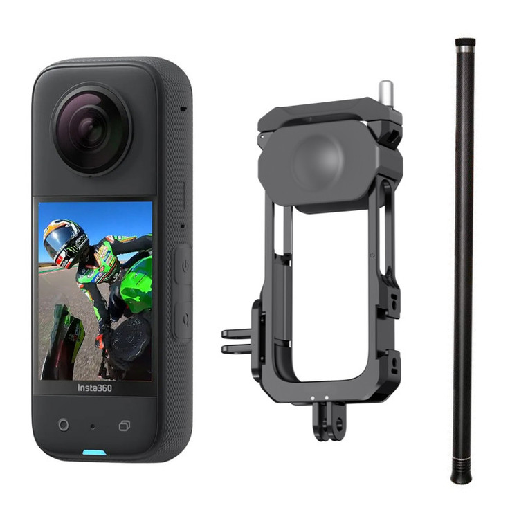 دوربین فیلم برداری ورزشی اینستا 360 مدل INSTA360 X3 به همراه لوازم جانبی