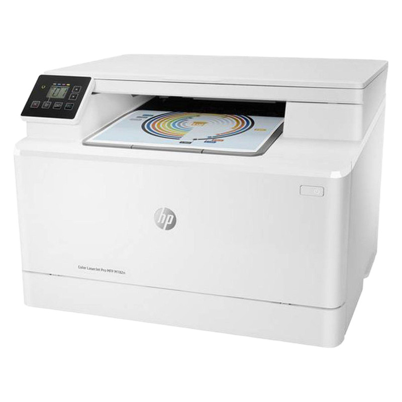 پرینتر لیزری چندکاره رنگی اچ پی مدل Color LaserJet Pro MFP M182n با اتصال باسیم و بیسیم، سایز چاپ A4