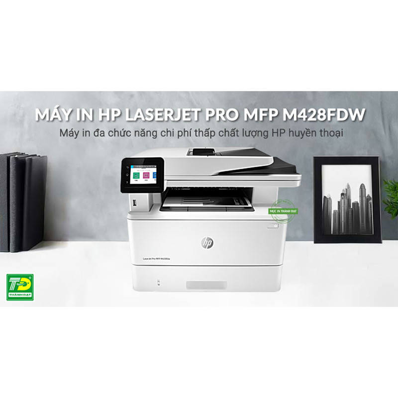 پرینتر چندکاره لیزری اچ پی مدل LaserJet Pro MFP M428fdw