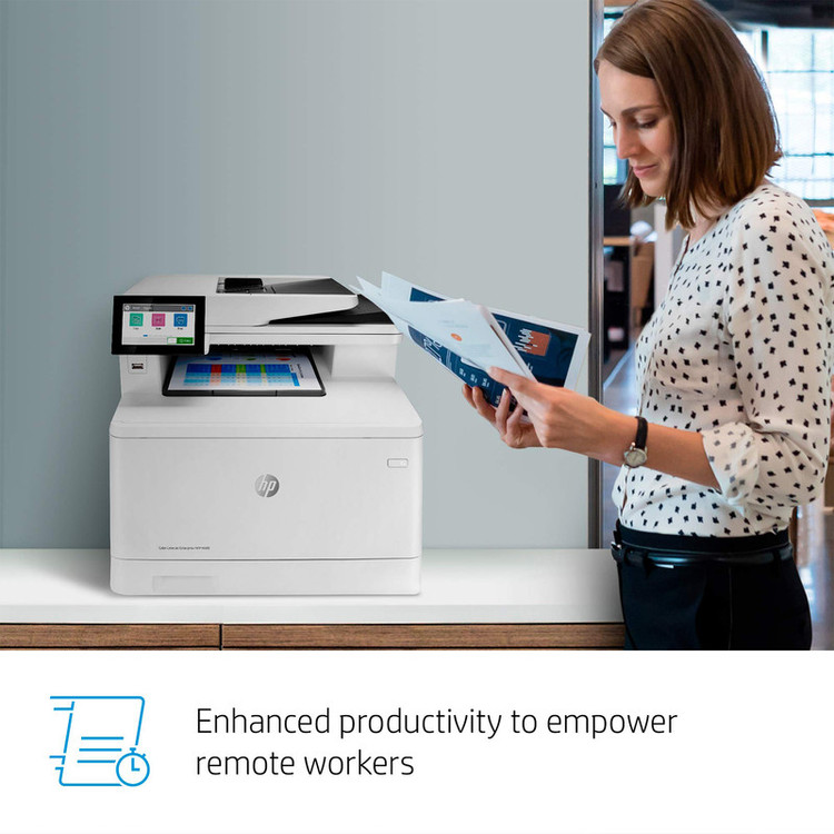 پرینتر چند کاره لیزری اچپی مدل Color LaserJet Enterprise MFP M480f