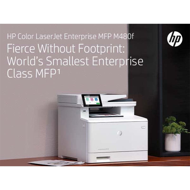 پرینتر چند کاره لیزری اچپی مدل Color LaserJet Enterprise MFP M480f