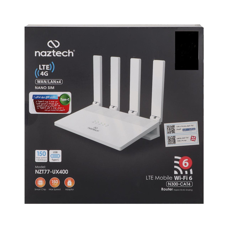 مودم 4G LTE نزتک مدل 77UX400